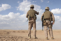 Al Taqaddum Iraq Military Police Security Patrol Poster Print