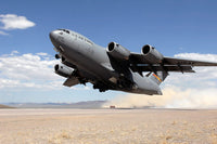 C-17 Globemaster Departing from Tonopah Runway Poster Print