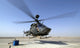 OH-58D Kiowa Warrior helicopter taking off from Forward Operating Base MacKenzie in Iraq poster print.