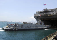 Landing Craft Utility 1627 poster print at Subic Bay, showcasing naval operations.