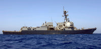 USS James E. Williams guided-missile destroyer poster print in the Red Sea