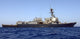 USS James E. Williams guided-missile destroyer poster print in the Red Sea