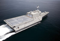 Poster of the Littoral Combat Ship Independence underway in the Gulf of Mexico
