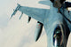 KC-135 Stratotanker refueling an F-16CJ Fighting Falcon poster print.