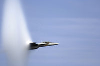 F/A-18E Super Hornet Reaches the Speed of Sound Poster Print