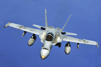 F/A-18 Hornet in action during a Rim of the Pacific mission poster print