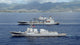 Ships of the Pacific Fleet sailing in formation during Exercise Koa Kai poster print.