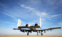 A-10 Thunderbolt II poster print at Whiteman Air Force Base, Missouri.