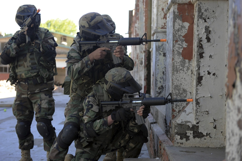 Chilean Marines military operations and urban training exercise poster print.