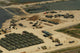 Aerial view of White Beach logistical compound in Port-au-Prince, Haiti poster print.