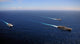 USS Boxer, USS Comstock and USS Green Bay transit the Indian Ocean Poster Print