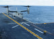 MV-22 Osprey landing poster print aboard USS Iwo Jima