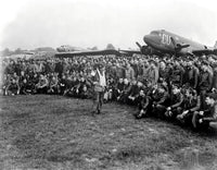 WWII Artillery Commander Giving Last Minute Instructions Poster Print