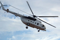 US Air Force Mi-8 Hip Helicopter Poster Print showcasing military aviation.