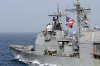 USS Chancellorsville Ticonderoga-Class Guided-Missile Cruiser Poster Print