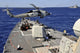 SH-60B Sea Hawk helicopter pallet pickup from USS Jason Dunham poster print.
