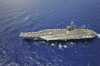 USS Nimitz Aircraft Carrier Poster Print from RIMPAC 2012