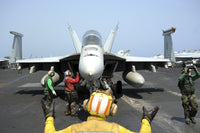 F/A-18F Super Hornet Aircraft Director Poster Print