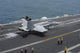 F/A-18C Hornet launching from USS Dwight D. Eisenhower Poster Print
