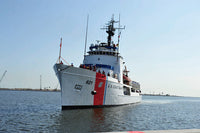 US Coast Guard cutter Valiant poster print showcasing maritime courage.