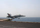 F/A-18C Hornet taking off from USS Enterprise poster print.