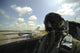 Self-portrait of an aerial combat photographer before takeoff poster print.