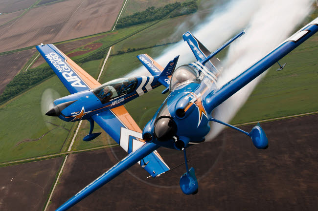 Airplanes at the Sound of Speed Airshow Poster Print by Stocktrek Images