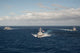 USNS Rainier with USS Stockdale and USS William P. Lawrence Poster Print