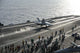 F/A-18C Hornet launching from USS Dwight D. Eisenhower poster print.