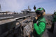 Aviation Boatswain's Mate signals for launch of F/A-18E Super Hornet poster print.