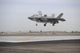 F-35B Lightning II Joint Strike Fighter vertical landing poster print.