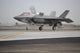 F-35B Lightning II Joint Strike Fighter preparing for vertical landing at Marine Corps Air Station Yuma, Arizona