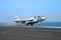 EA-6B Prowler launching from USS Dwight D Eisenhower Poster Print
