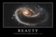Beauty Inspirational Quote Poster Print featuring Aristotle's quote about nature.
