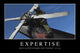 Expertise Motivational Quote Poster Print by John Ruskin - When love and skill work together