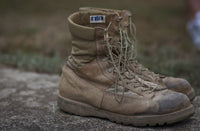 Combat Boots belonging to a U.S. Marine Corps Sergeant Medal of Honor Poster Print