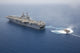 Gulf of Aden Landing Craft Air Cushion Poster Print featuring USS Kearsarge