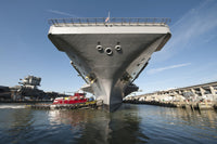 USS Theodore Roosevelt aircraft carrier poster print from Newport News, Virginia.