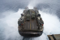 Landing Craft Air Cushion from USS Kearsarge Poster Print