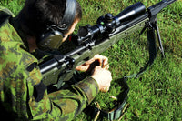 Lithuanian Special Operations Soldier Engaging Targets Poster Print