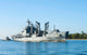 ROK Hwacheon fast combat support ship poster print showcasing maritime engineering