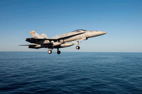 F/A-18C Hornet Poster Print Flying Over the Gulf of Oman