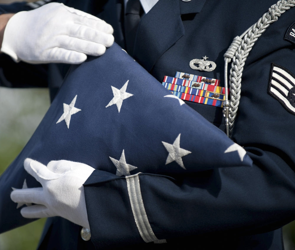 September 11 Flag Folding Ceremony Poster Print