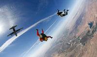 Military Freefall Parachutist HALO Jump Poster Print