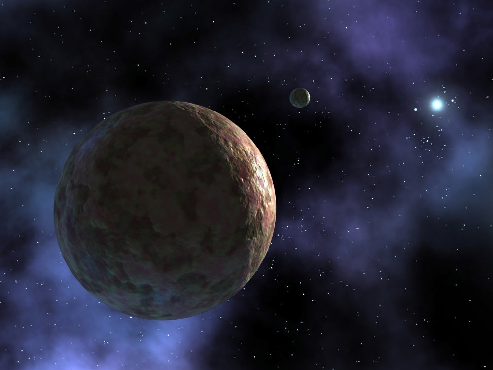 Sedna planet-like object print showcasing the outer solar system.
