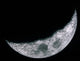 Quarter view of the Moon Poster Print by Stocktrek Images