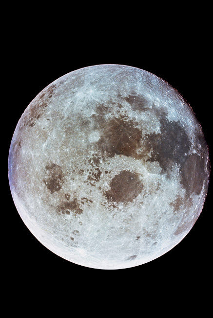 Apollo 11 View of the Moon Poster Print showcasing lunar surface details.