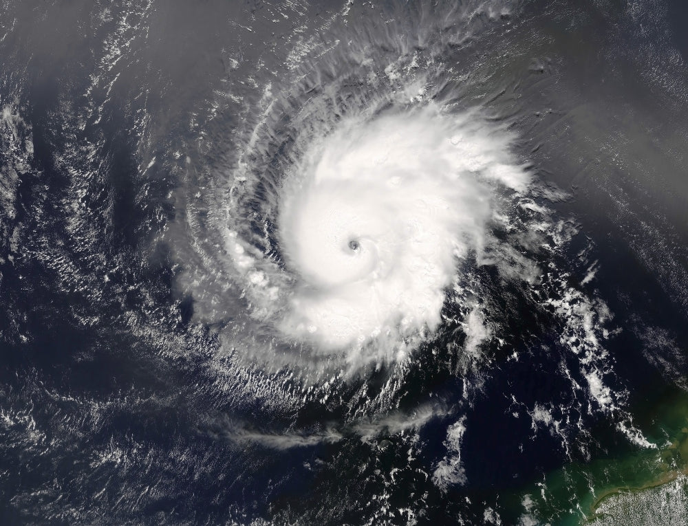 Hurricane Ivan Poster Print from September 5, 2004, showcasing nature's force.