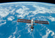 International Space Station Poster Print showcasing the marvel of space engineering.