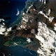 The Island of Hawaii poster print showcasing lush landscapes and vibrant colors.